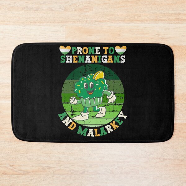 Item preview, Prone To Shenanigans And Malarkey - Funny Vintage St Patrick Day For Woman And Man designed and sold by Raccoon's World.