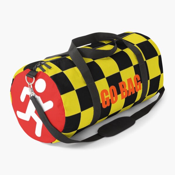 Item preview, Emergency "Go Bag" Duffle designed and sold by NOSMGraphics.