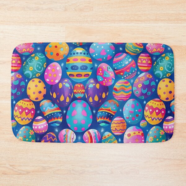 Item preview, Colorful Easter Eggs Hunt Patterns--Happy Easter designed and sold by RoyalStarsPatts.