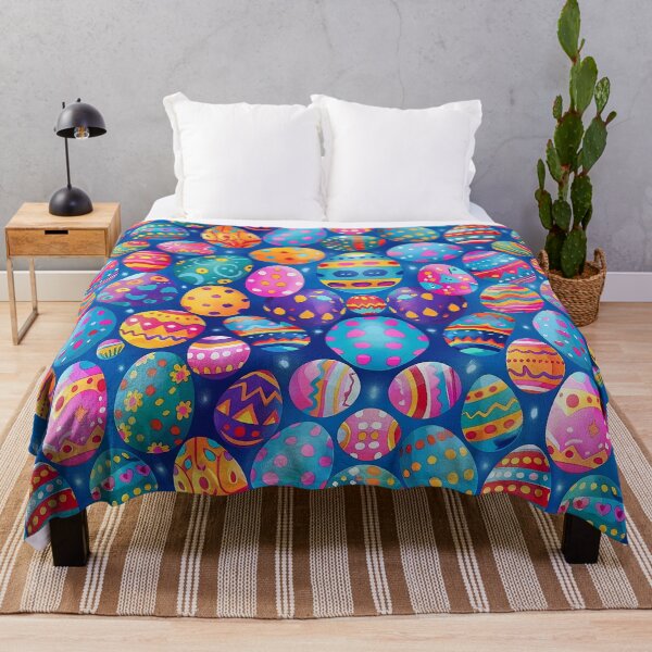 Item preview, Colorful Easter Eggs Hunt Patterns--Happy Easter designed and sold by RoyalStarsPatts.