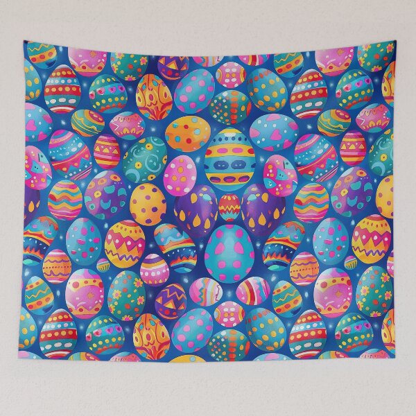 Item preview, Colorful Easter Eggs Hunt Patterns--Happy Easter designed and sold by RoyalStarsPatts.
