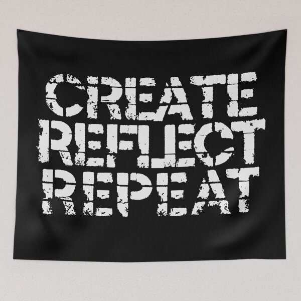 Item preview, Create Reflect Repeat - The Artistic Loop designed and sold by 2wear.
