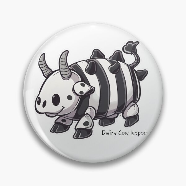 Item preview, Dairy Cow Isopod H designed and sold by KPArtzaaany.