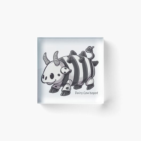 Item preview, Dairy Cow Isopod H designed and sold by KPArtzaaany.
