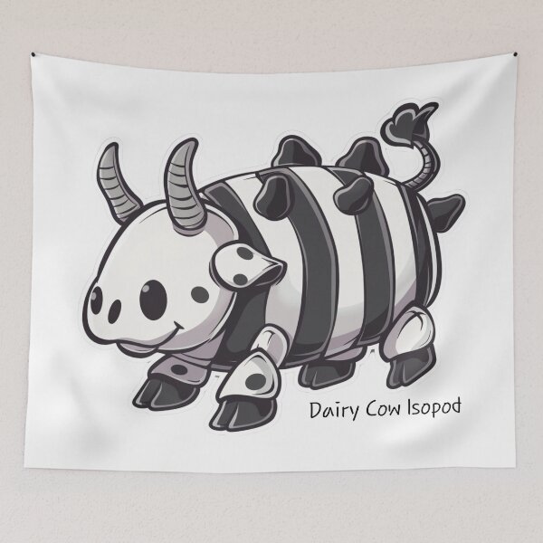 Item preview, Dairy Cow Isopod H designed and sold by KPArtzaaany.