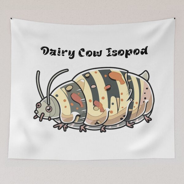 Item preview, Dairy Cow Isopod H designed and sold by KPArtzaaany.