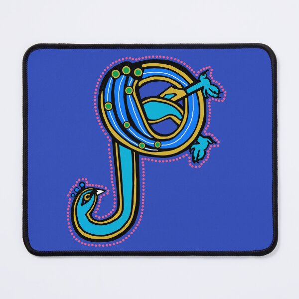 Item preview, P is for Peacock Medieval Letter  designed and sold by Donnahuntriss.