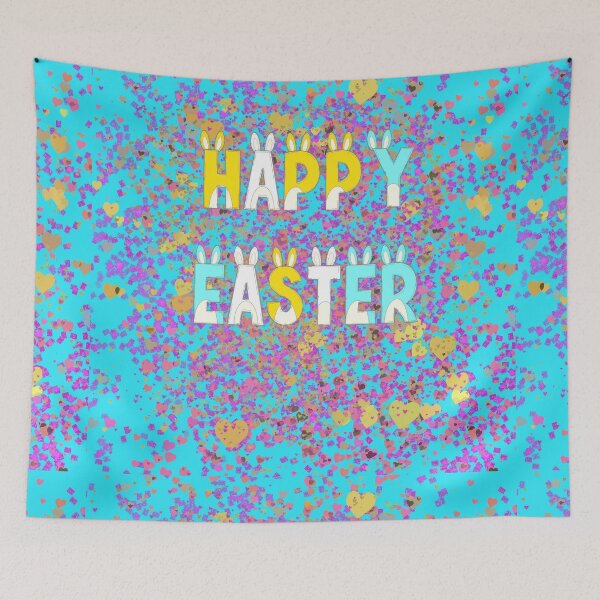 Item preview, Happy Easter with Hearts designed and sold by Victoria Rose.
