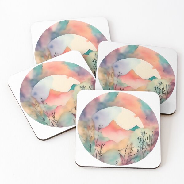 Item preview, Sunrise Reverie: Pastel Horizon designed and sold by SavvyJuanDesign.