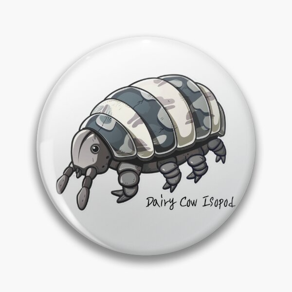 Item preview, Dairy Cow Isopod I designed and sold by KPArtzaaany.