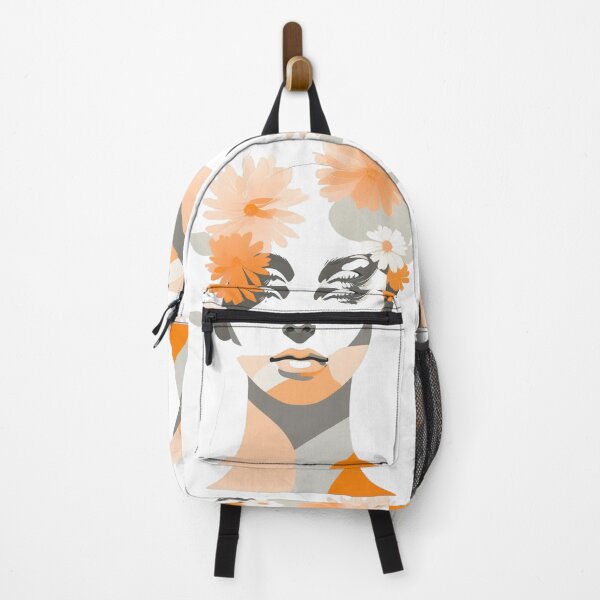 Item preview, Essence: Woman's Silhouette in Grey and Orange designed and sold by ZipperDragon88.