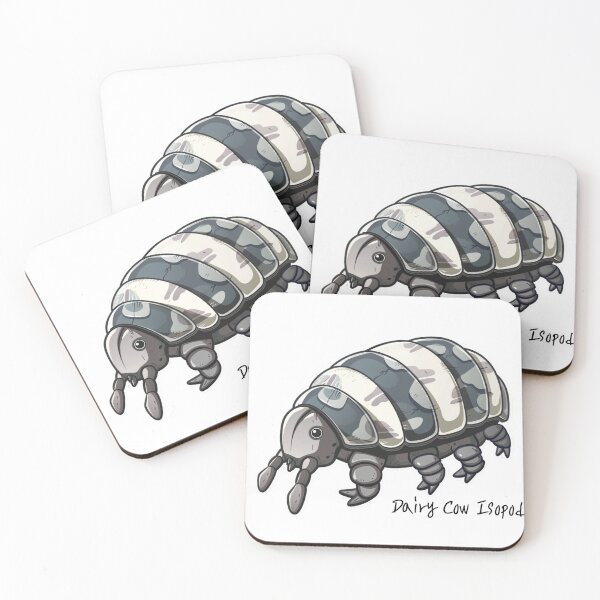 Item preview, Dairy Cow Isopod I designed and sold by KPArtzaaany.