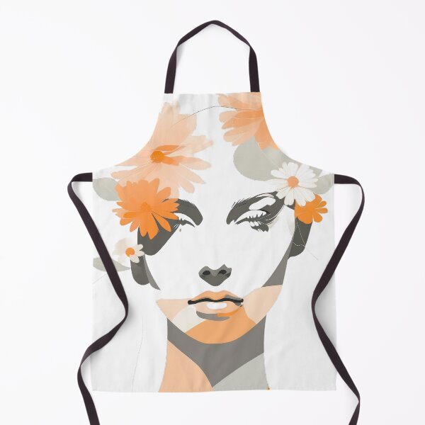 Item preview, Essence: Woman's Silhouette in Grey and Orange designed and sold by ZipperDragon88.