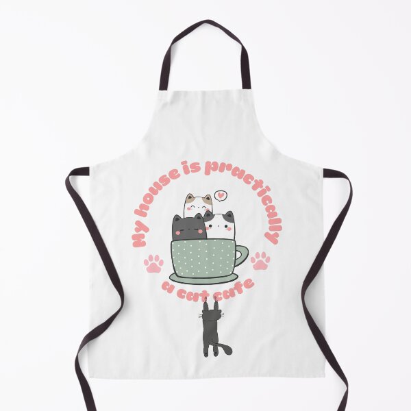 Item preview, My House is a Pet Cafe / Cat lover Print designed and sold by Thehatinthecat.