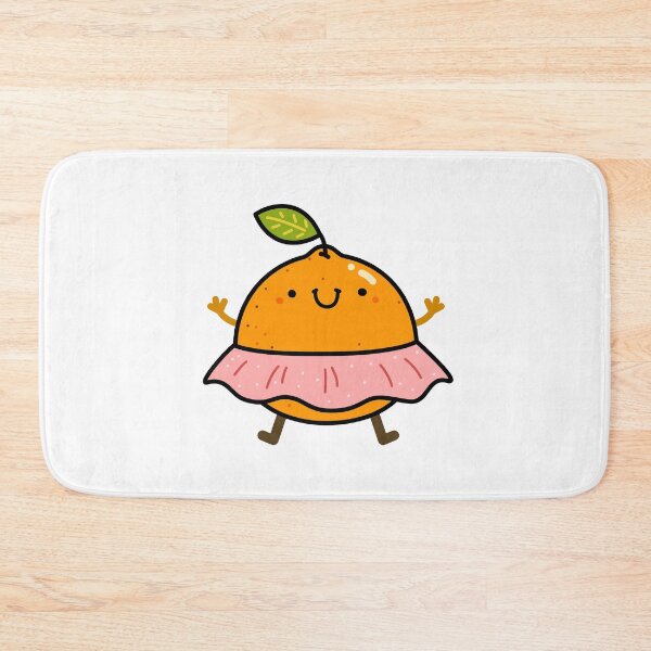 Item preview, Kawaii Orange In Pink Tutu Skirt designed and sold by kawaiilife.
