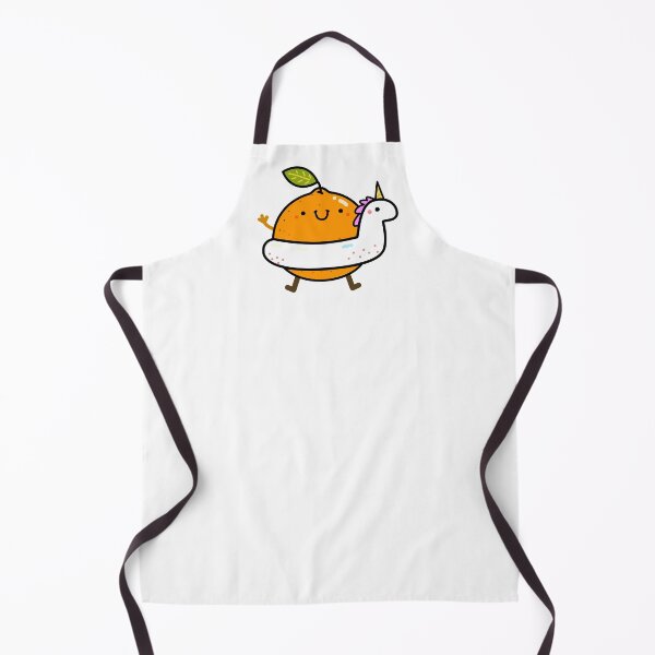 Item preview, Kawaii Orange With Unicorn Pool Floatie designed and sold by kawaiilife.