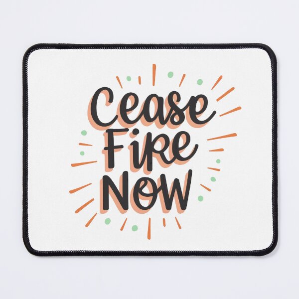 Item preview, Cease Fire Now Font Design designed and sold by WatermelonPink.