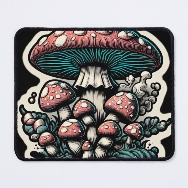 Item preview, mushroom mayhem sticker designed and sold by MandyLS24.