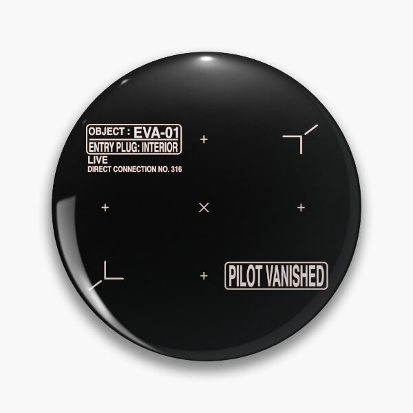 Item preview, Neon Genesis Evangelion GUI - PILOT VANISHED designed and sold by Halfoun.