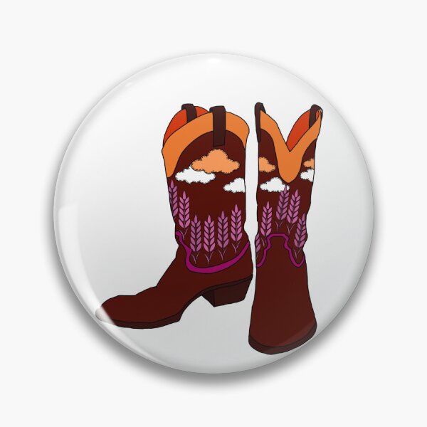 Item preview, Lesbian Cowboy boots designed and sold by Space-Ace-Cards.