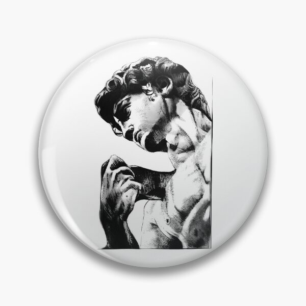Item preview, michelangelo's statue of david sketch designed and sold by Artie-A.