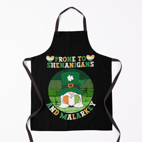 Item preview, Prone To Shenanigans And Malarkey - Funny Vintage St Patrick Day designed and sold by Raccoon's World.