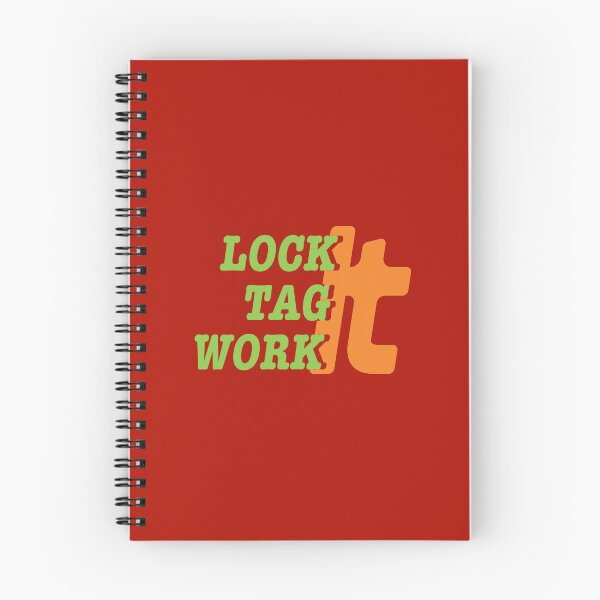Item preview, Lock It Tag It Work It - Lockout Tagout - Construction - Safety First - For Electricians - For Pipefitters - For Builders designed and sold by TheTradesStore.