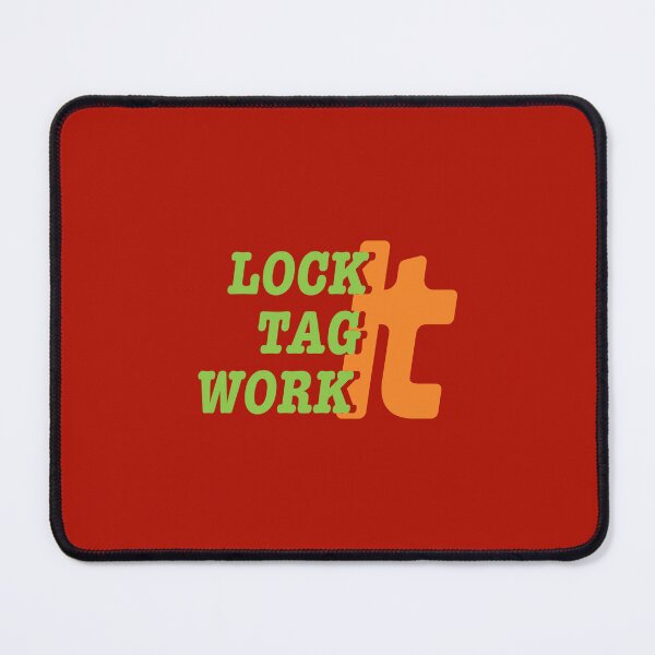 Item preview, Lock It Tag It Work It - Lockout Tagout - Construction - Safety First - For Electricians - For Pipefitters - For Builders designed and sold by TheTradesStore.