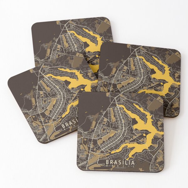 Item preview, Brasilia City Map of Brazil - Pastel designed and sold by deMAP.