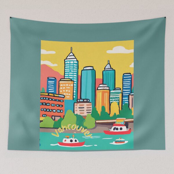 Item preview, World travel fly to Vancouver ,Canada ,Brafdesign  designed and sold by Brafdesign.