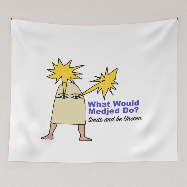 Item preview, What Would Medjed Do? designed and sold by BrushAndPen.