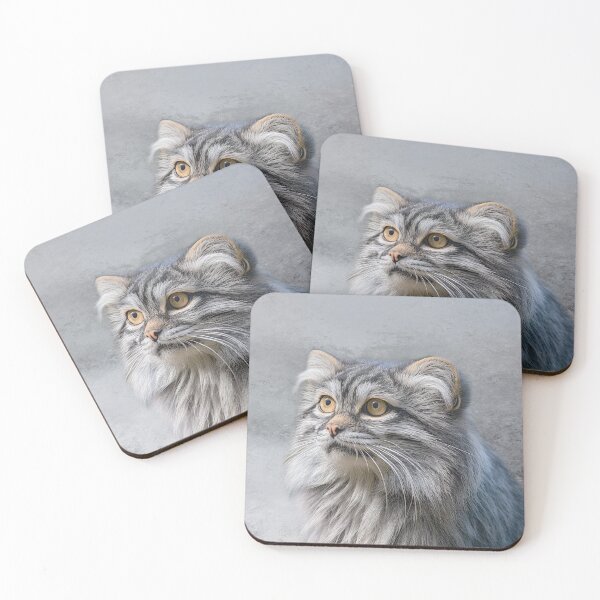 Item preview, Pallas Cat Portrait designed and sold by Elisabeth Lucas.
