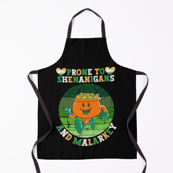 Item preview, Prone To Shenanigans And Malarkey - Funny Vintage St Patrick Day designed and sold by Raccoon's World.