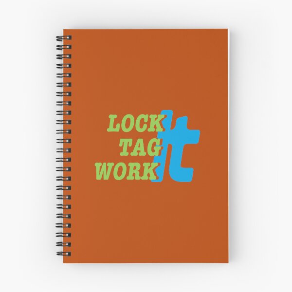 Item preview, Lock It Tag It Work It - Lockout Tagout - Construction - Safety First - For Electricians - For Pipefitters - For Builders designed and sold by TheTradesStore.