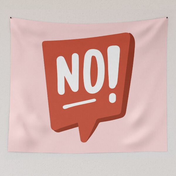 Item preview, No! designed and sold by Neadoodles.