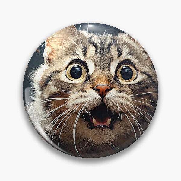 Item preview, Surprised Tabby Cat designed and sold by Elisabeth Lucas.