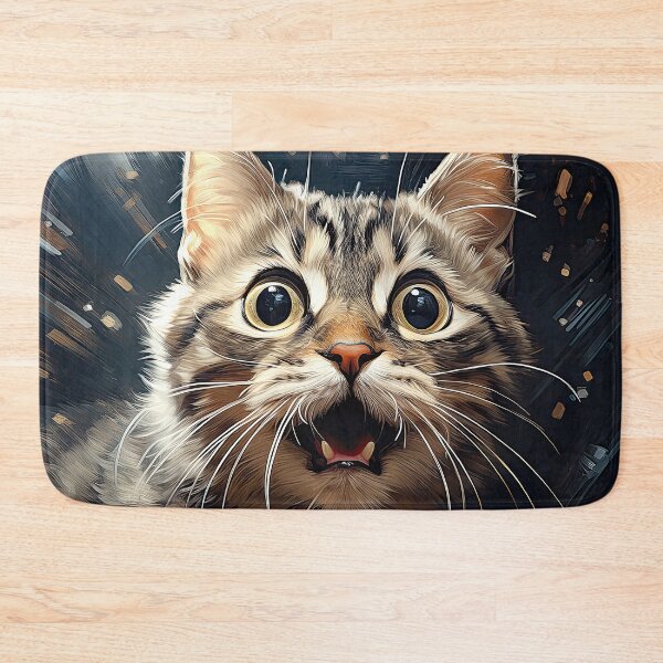 Item preview, Surprised Tabby Cat designed and sold by Elisabeth Lucas.