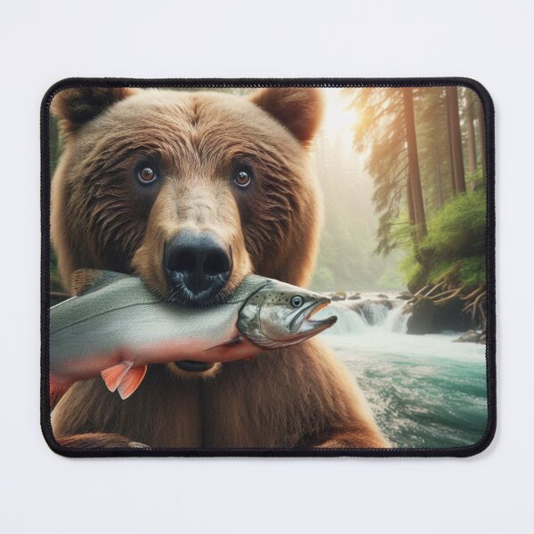 Item preview, Tranquil Bear Haven - Wilderness Embrace designed and sold by ProgressMagnet.