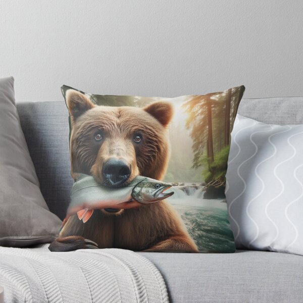 Item preview, Tranquil Bear Haven - Wilderness Embrace designed and sold by ProgressMagnet.