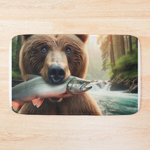 Item preview, Tranquil Bear Haven - Wilderness Embrace designed and sold by ProgressMagnet.