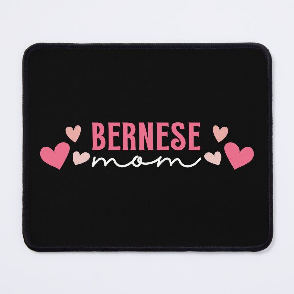 Item preview, Modern Bernese mom Gifts Bernese Mom Presents with hearts designed and sold by TheVirtualSpace.