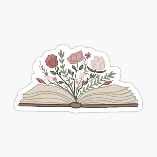 Artikel-Vorschau von Blume x Bücher, designt und verkauft von surfyqueen100.