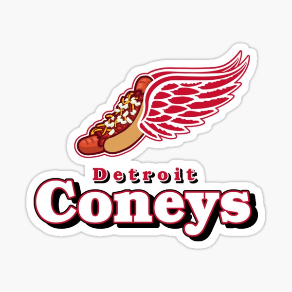 Item preview, Detroit Coneys Wordmark designed and sold by mlunsford215.