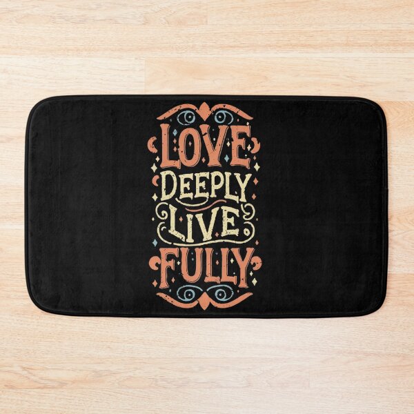 Item preview, Love Deeply Live Fully designed and sold by Suman Singh.