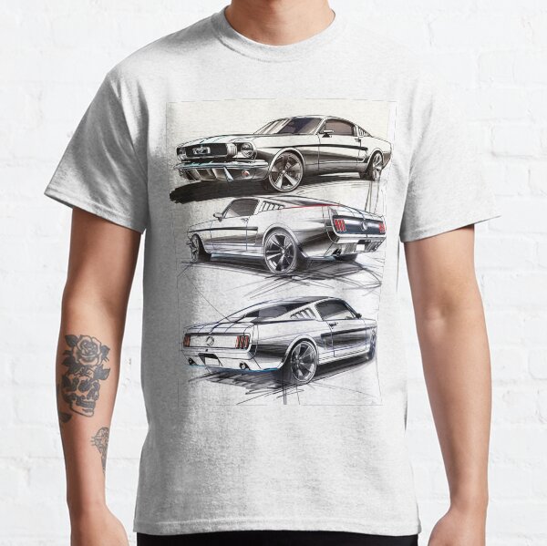 Item preview, 1966 Ford Mustang Fastback Design Sketches designed and sold by HoskingInd.
