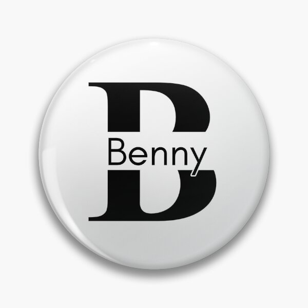 Item preview, Initial B Monogram Benny Name Label  designed and sold by NafilNafiz.