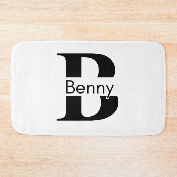 Item preview, Initial B Monogram Benny Name Label  designed and sold by NafilNafiz.