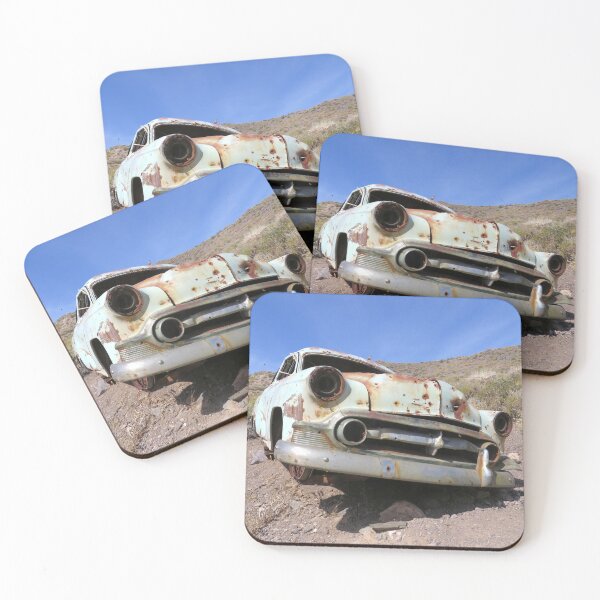 Item preview, Rusty Abandoned Old Car in Death Valley  designed and sold by tumbleweedphoto.
