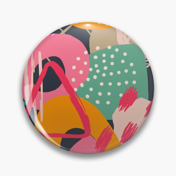 Item preview, Abstract shapes pattern designed and sold by Funwaytrend.