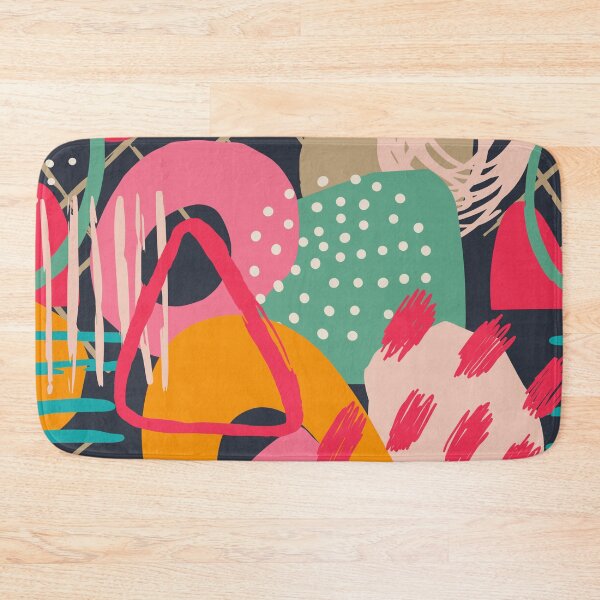 Item preview, Abstract shapes pattern designed and sold by Funwaytrend.